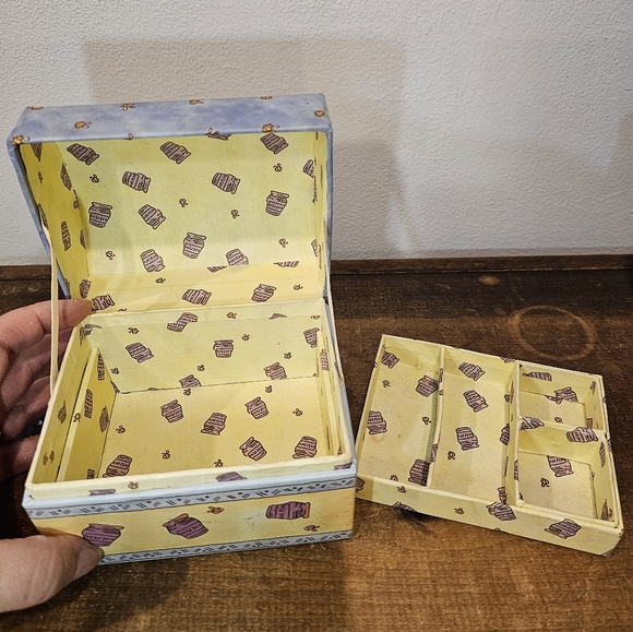 Disney Classic Winnie the Pooh Jewelry Box Rare Vintage - Picture 5 of 6